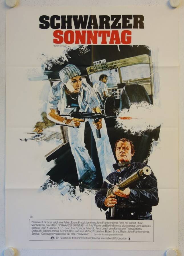 Schwarzer Sonntag originales deutsches Filmplakat